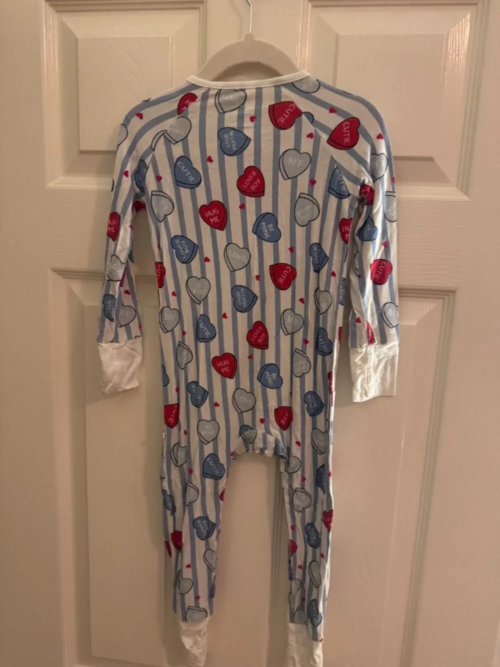 Caden Lane Sweet Like Candy Convertible Zip Romper | Blue (18-24 months)